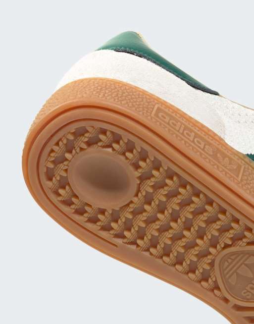 adidas Originals Handball spezial shoes in off white / collegiate green |  ASOS