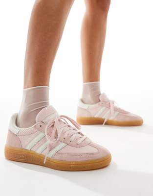 adidas Originals - Handball Spezial - Sneaker aus Cord in Blassrosa