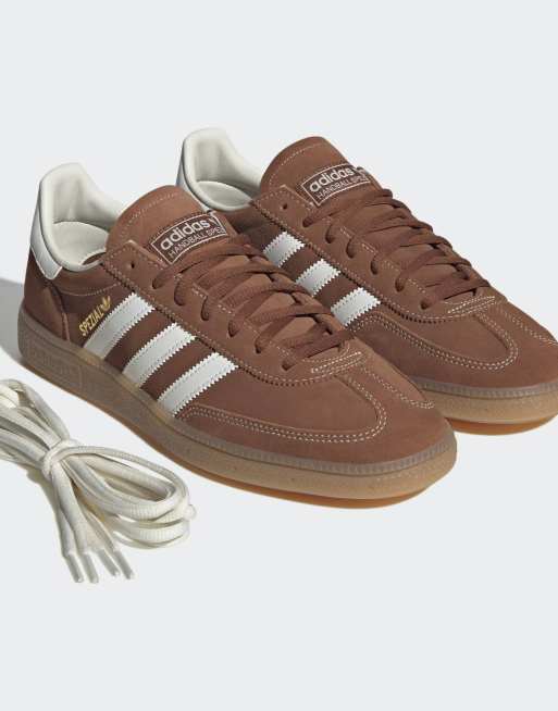 adidas Originals – Handball Spezial – Sneaker in Braun und Weiß, 5 von 7