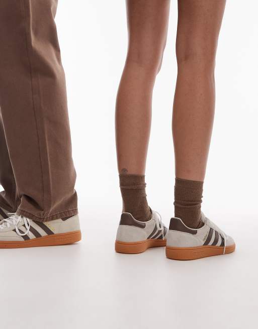 adidas Originals – Handball Spezial – Sneaker in Creme und Braun mit Gummisohle, 3 von 5
