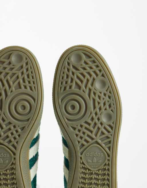 adidas Originals – Handball Spezial – Sneaker in Dunkelgrün mit 3 Streifen in Schlangen-Optik , 5 von 5