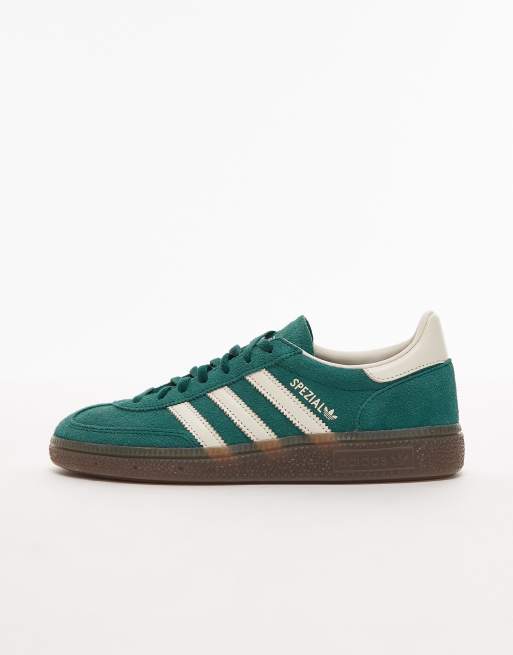 adidas Originals – Handball Spezial – Sneaker in Dunkelgrün mit Gummisohle, 2 von 5