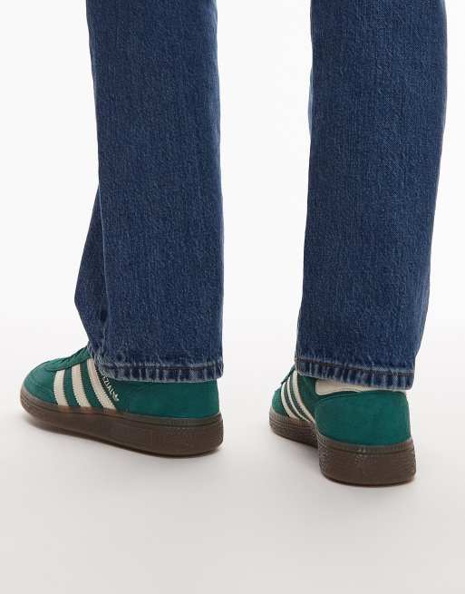 adidas Originals – Handball Spezial – Sneaker in Dunkelgrün mit Gummisohle, 3 von 5
