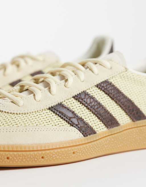 adidas Originals – Handball Spezial – Sneaker in Gelb und Braun mit Gummisohle , 3 von 5