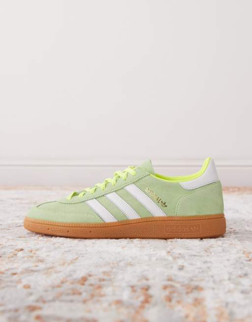 adidas gazelle silver green womens adidas Samba OG Court Green Preloved Yellow (W)