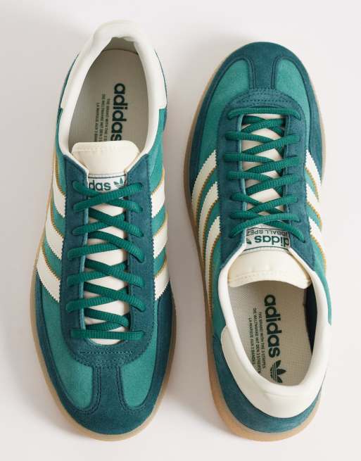 adidas Originals – Handball Spezial – Sneaker in Grün und Cremeweiß mit Gummisohle, 3 von 5