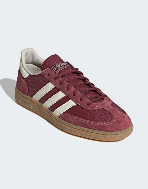 adidas Originals – Handball Spezial – Sneaker in Kastanienbraun und Weiß mit Gummisohle, 3 von 5