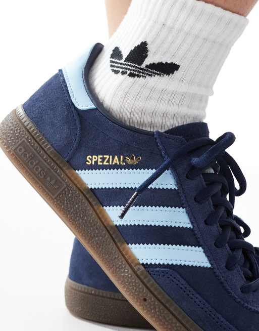 adidas Originals – Handball Spezial – Sneaker in Marineblau mit Gummisohle, 3 von 4