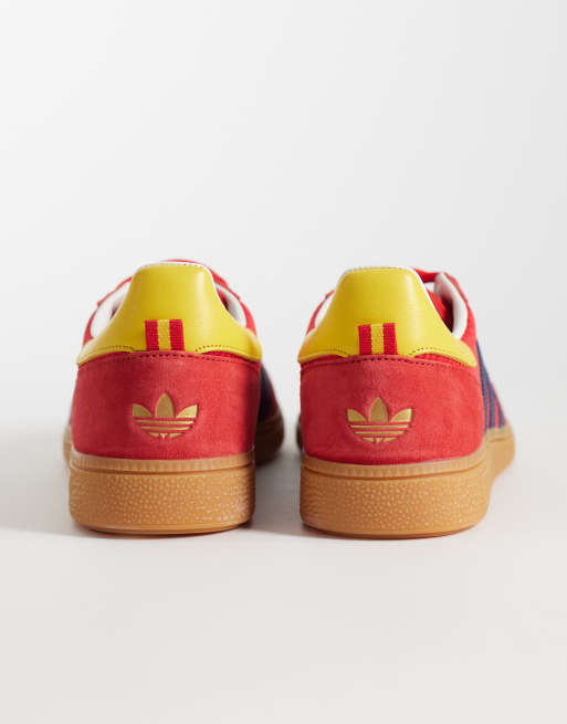 adidas Originals – Handball Spezial – Sneaker in Marineblau und Rot, 2 von 5