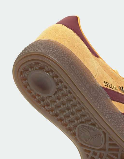 adidas Originals – Handball Spezial – Sneaker in Preloved-Gelb und Burgunderrot, 5 von 5