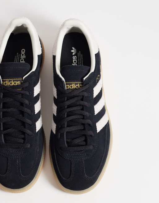 adidas Originals – Handball Spezial – Sneaker in Schwarz mit drei Streifen in Kroko-Optik , 5 von 5