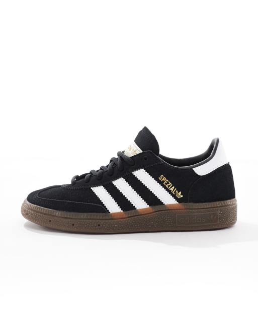 adidas Originals Handball Spezial Sneaker in Schwarz mit Gummisohle