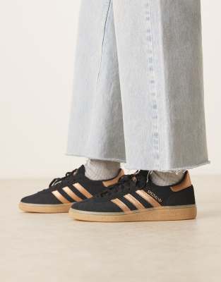 Originals - Handball Spezial - Sneaker in Schwarz und Bronze Schwarz 45 1/3