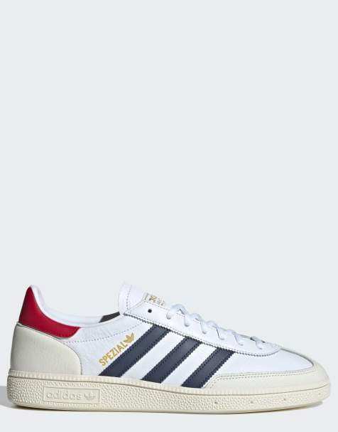 adidas Originals – Handball Spezial – Sneaker in Wolkenweiß / Shadow Marineblau / Te - view 1