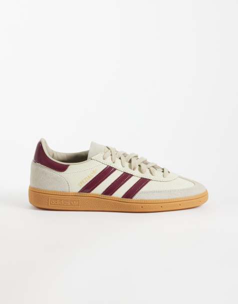 adidas Originals Handball Spezial sneakers i off white och metallic red - view 1