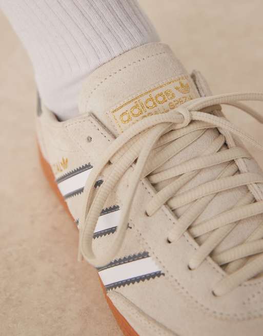 adidas Originals Handball Spezial sneakers in beige with gray detail