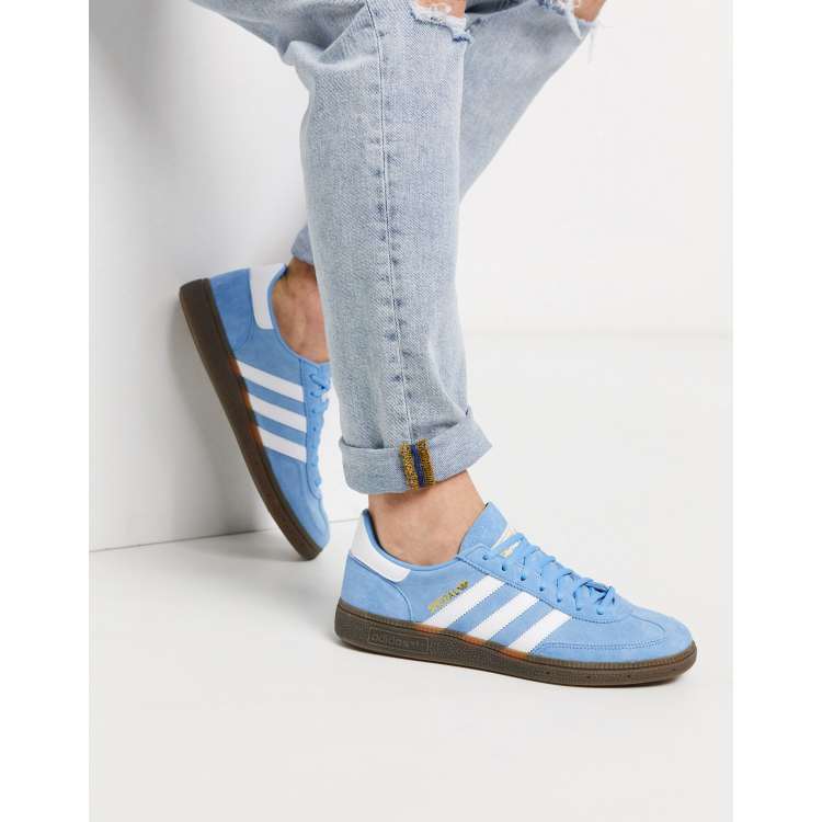 Adidas superstar shop suede blauw