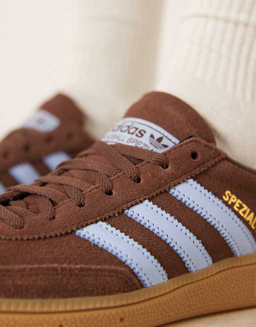 adidas Originals Handball Spezial sneakers in brown and blue | ASOS