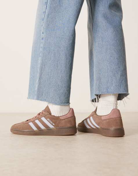 adidas Originals Handball Spezial sneakers in brown and blue - view 1