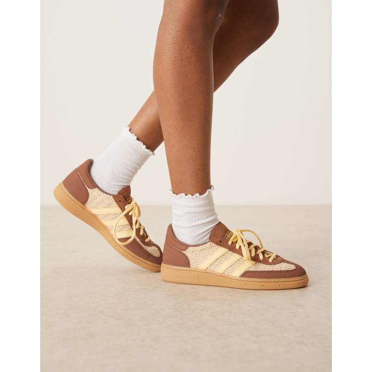 adidas Originals Handball Spezial sneakers in brown and