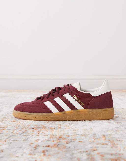 adidas Originals Handball Spezial sneakers in burgundy