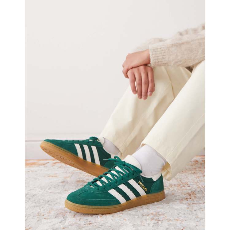 adidas Originals Handball Spezial sneakers in dark green ASOS