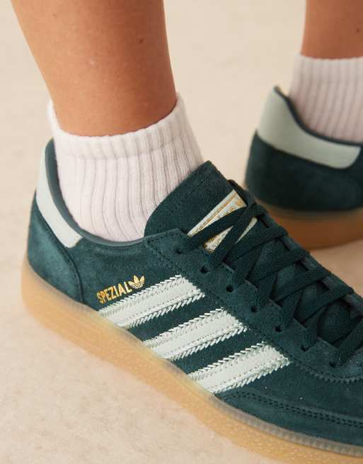adidas Originals Handball Spezial sneakers in dark green