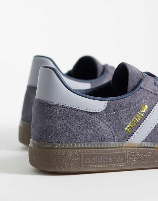 adidas Originals Handball Spezial sneakers in denim and blue | ASOS
