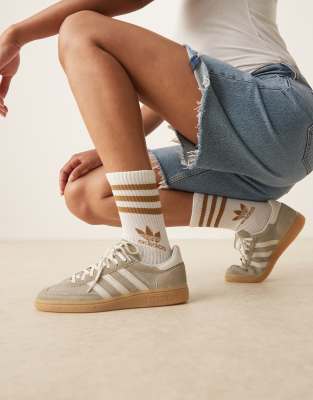 Adidas Originals Handball Spezial Sneakers In Gray