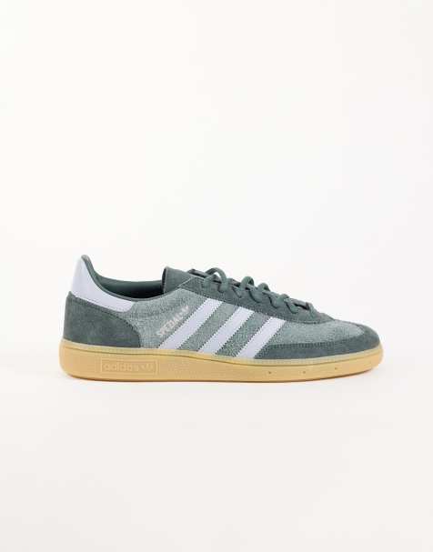 adidas Originals Handball Spezial sneakers in grijs en zilver met gumzool - view 1