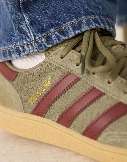 adidas Originals Handball Spezial sneakers in khaki and brown | ASOS
