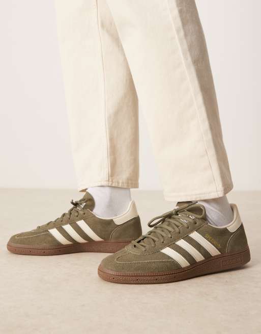 adidas Originals Handball Spezial sneakers in khaki cord