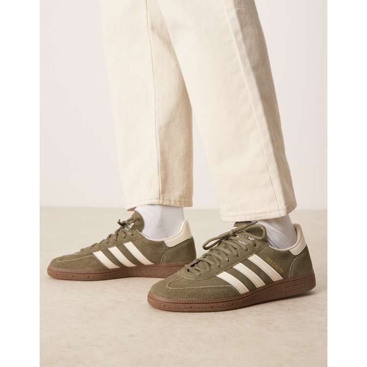 adidas Originals Handball Spezial sneakers in khaki cord ASOS