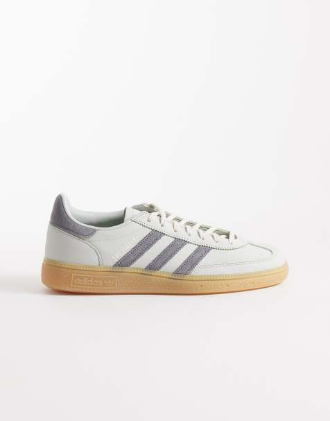 adidas Originals - Handball Spezial - Sneakers in lichtgroen en grijs - view 1