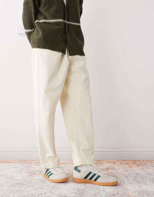 adidas Originals Handball Spezial sneakers in light gray and dark green