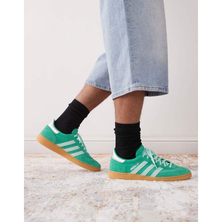 adidas gazelle silver green womens adidas Handball Spezial main image 0