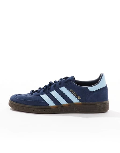 adidas Originals Handball Spezial sneakers in navy and light blue