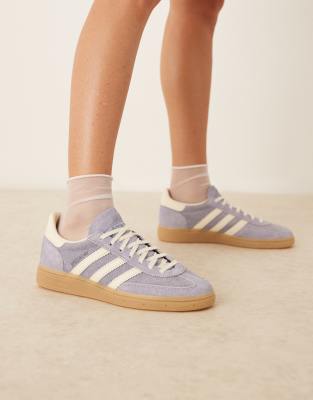 adidas Originals Handball Spezial sneakers in purple and white