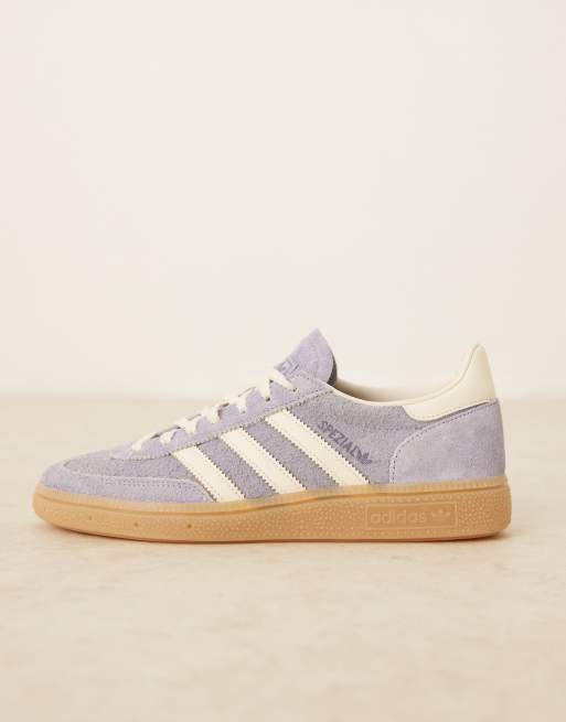 adidas Originals Handball Spezial sneakers in purple and white