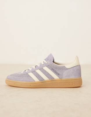 adidas Originals Handball Spezial sneakers in purple and white
