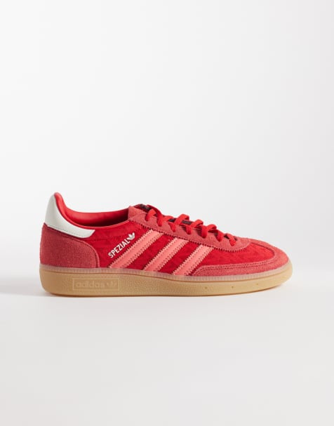 adidas Originals Handball Spezial sneakers in red and pink - view 1