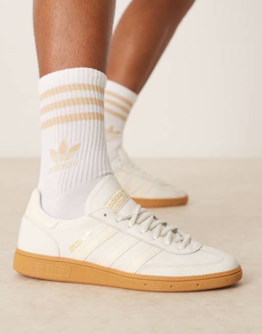 adidas Originals Handball Spezial sneakers in white and beige