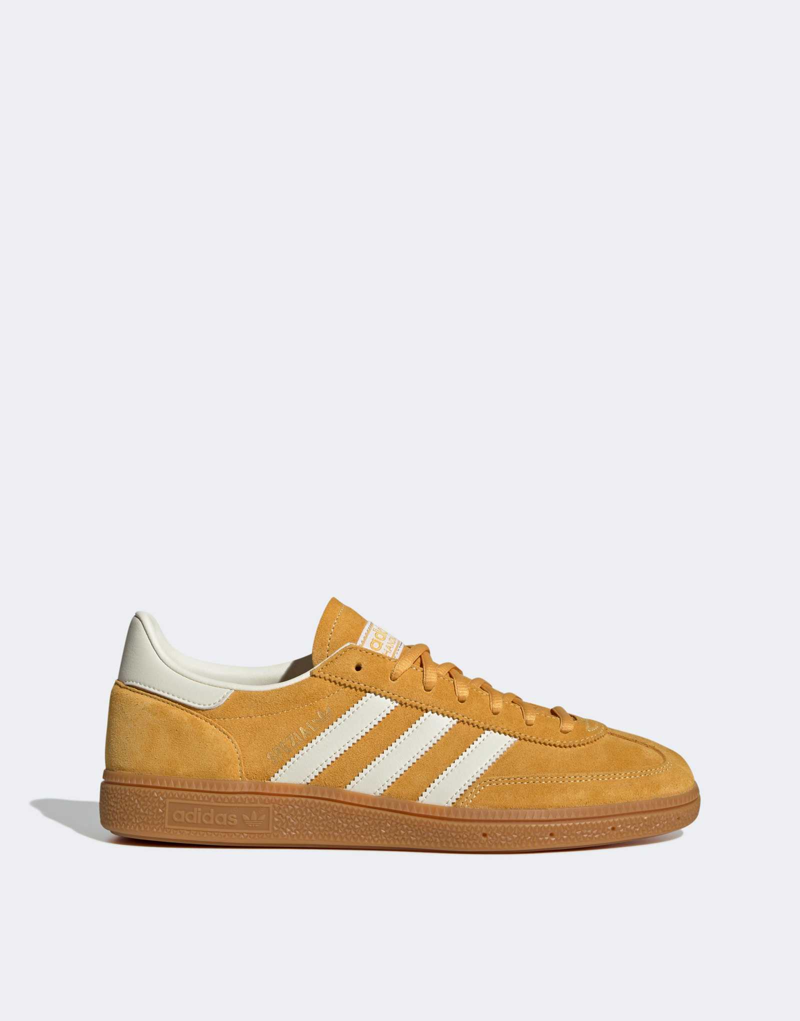 специальные кроссовки adidas Originals для гандбола желтого и белого цветов