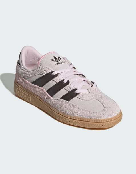 adidas Originals Handball spezial st shoes in pink and dark brown - view 1