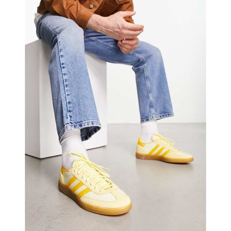 adidas Originals Handball Spezial trainers in almost yellow | ASOS