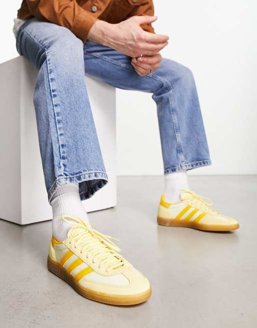 adidas Originals Handball Spezial trainers in almost yellow