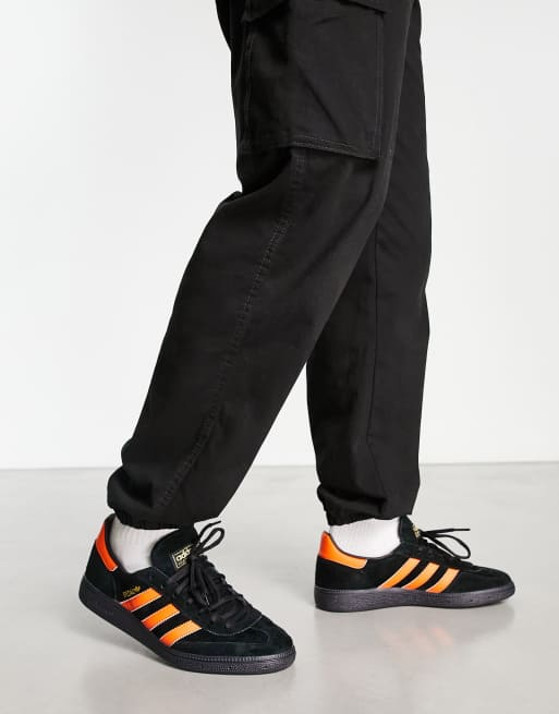 Adidas spezial deals orange black