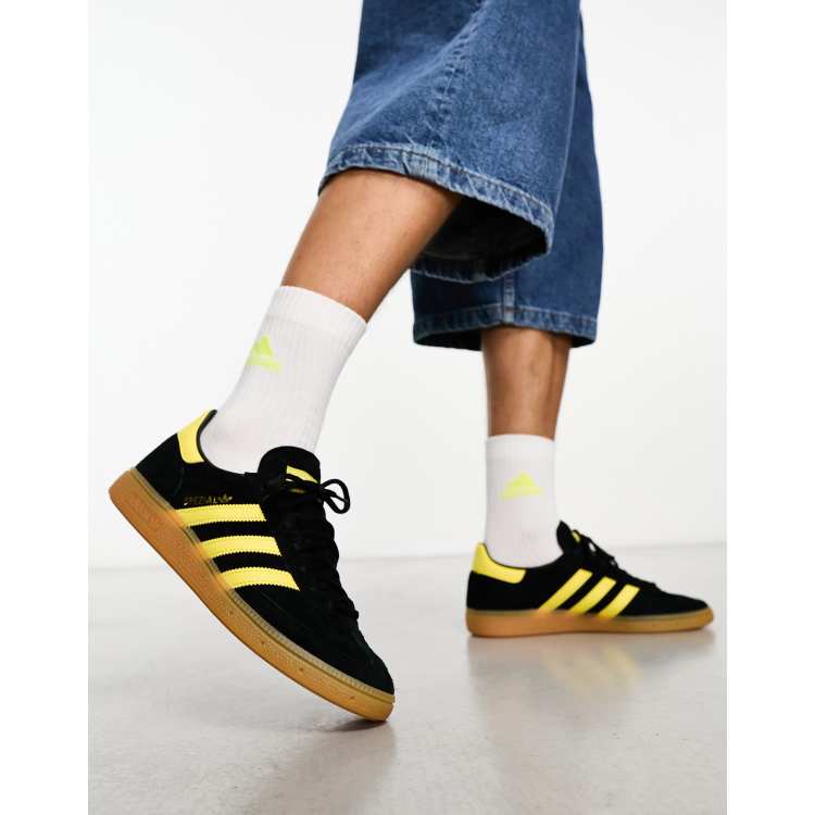 Adidas originals handball spezial hot sale black