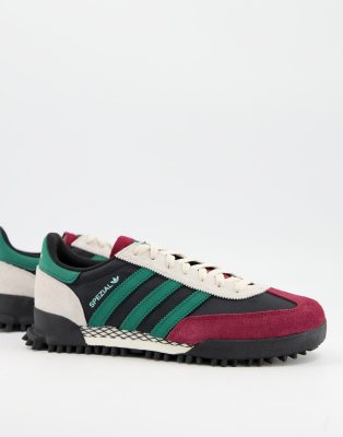 black adidas spezial trainers
