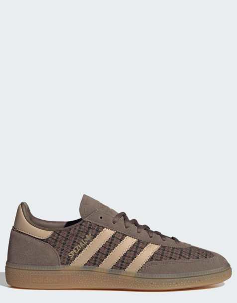 adidas Originals Handball Spezial trainers in brown and beige - view 1